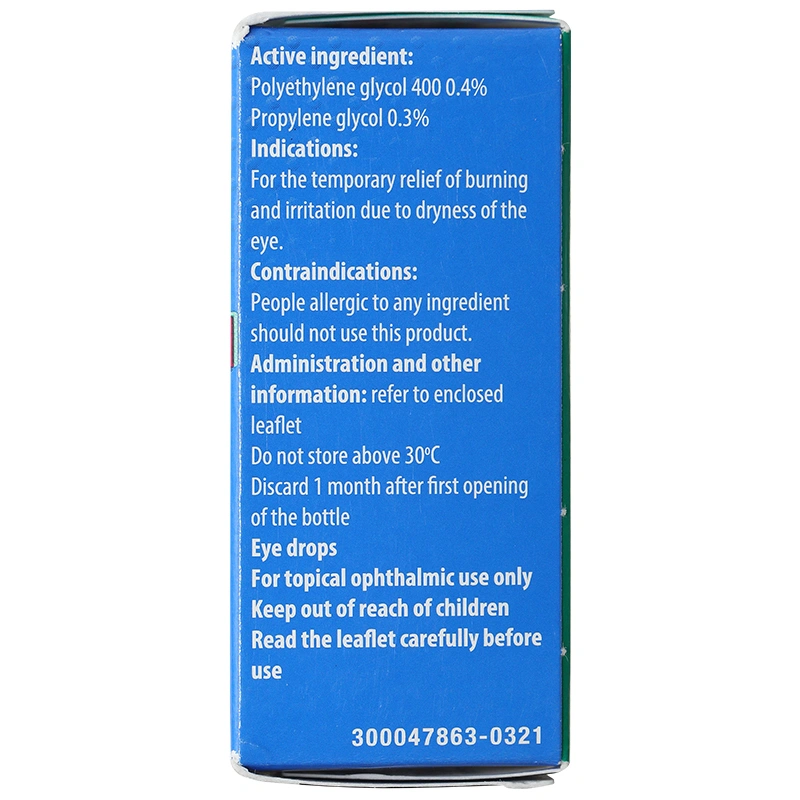 Dung dịch nhỏ mắt Systane Ultra giảm các chứng kích ứng mắt, khô mắt chai 5ml - 4